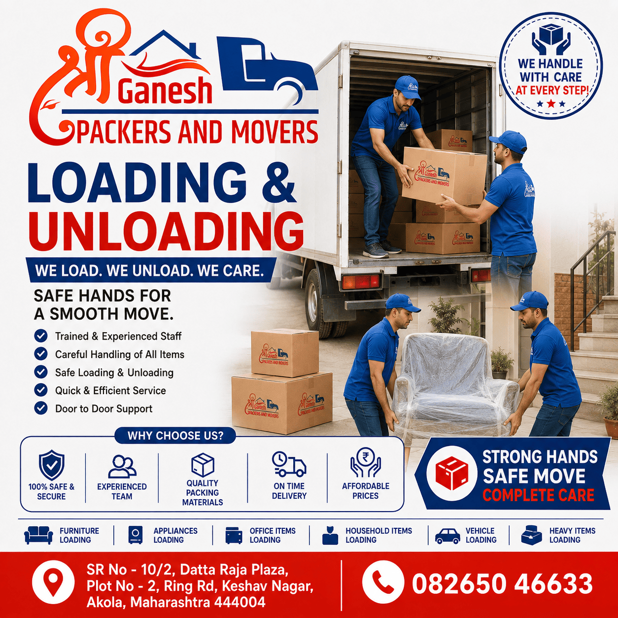 Loading and Unloading Services in Akola